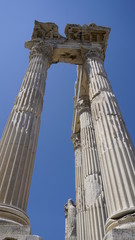 temple of trajan in pergamon