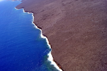 Lava meets the Sea