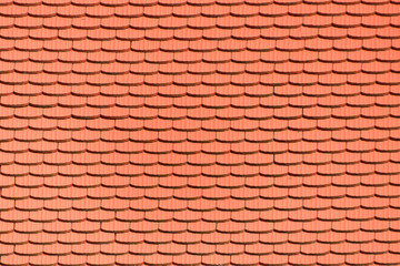 red roof tiles pattern