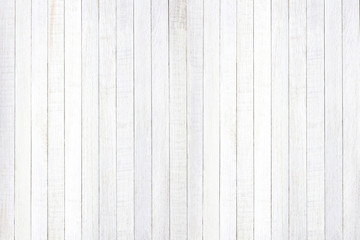 Obraz premium Close up of Empty white wood panel surface texture for wallpaper or creation decoration design