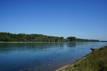 Rhein bei Neuburgweier