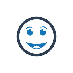 Happy smiley icon
