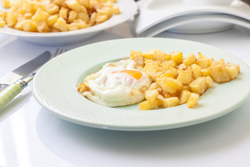 Homemade Deep fried egg