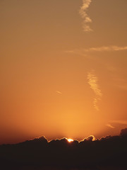 sun in the sky, clouds 