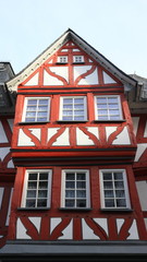 Fachwerkfassade in Herborn