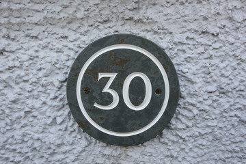 Number 30