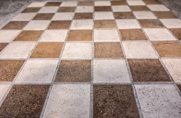 Vintage Marble Chess Board