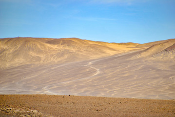 Atacama desert in Peru