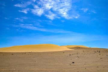 Fototapeta na wymiar Atacama desert in Peru