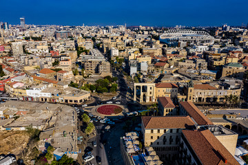 Fototapeta premium Tel Aviv aus der Luft