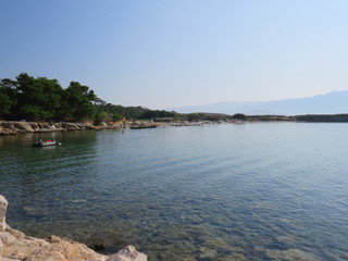 view of adriatic sea croatia