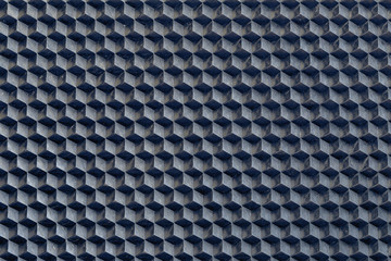 Texture of old metal background. Casting cubic terrain.