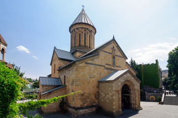 Fototapeta na wymiar Sioni is historically the main temple of Tbilisi.