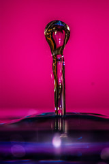 Water Drop Vivid, Pink