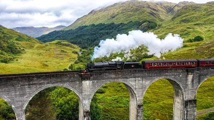 Fototapete Glenfinnan-Viadukt Hogwarts-Express