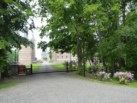 Historisches Wasserschloss 12. Jahrhundert