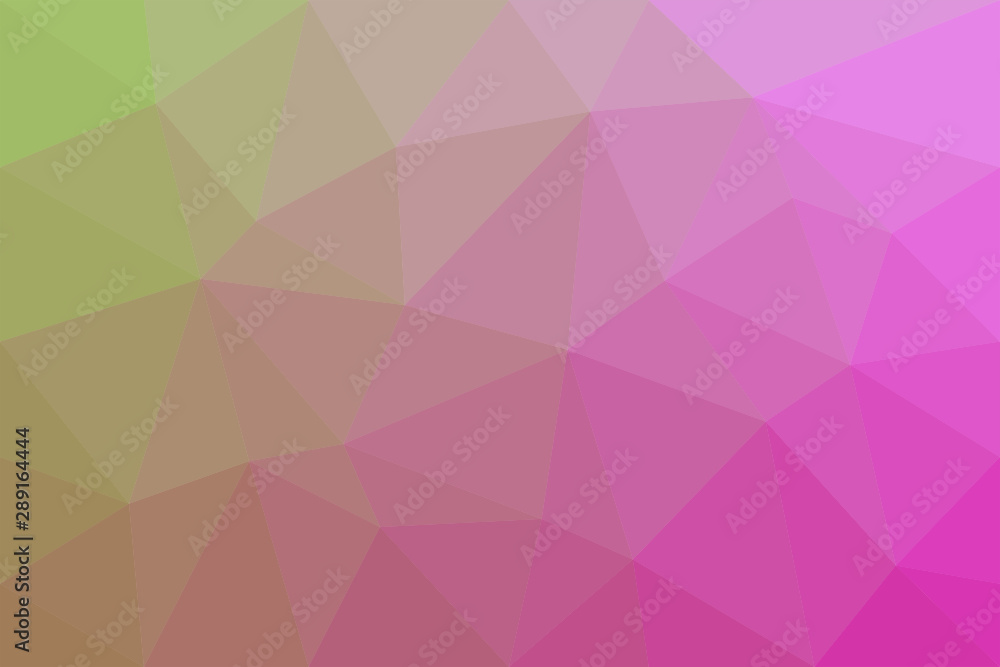 Poster geometrical abstract triangle tiled pattern background - vector graphic from triangles in colorful t