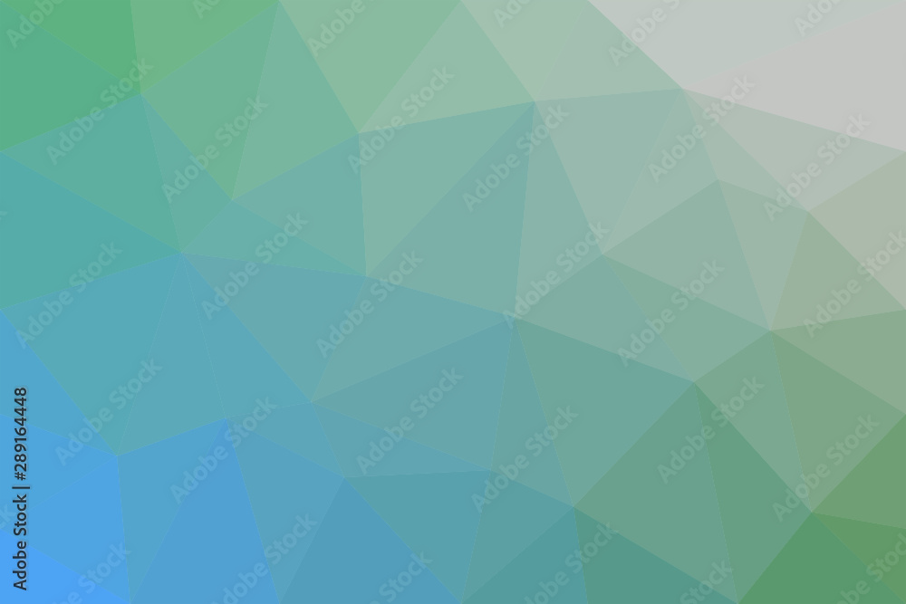 Poster geometrical abstract triangle tiled pattern background - vector graphic from triangles in colorful t