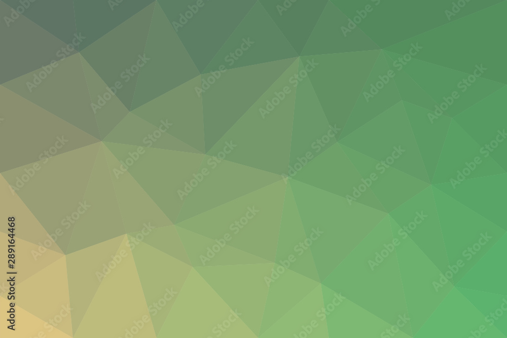 Poster geometrical abstract triangle tiled pattern background - vector graphic from triangles in colorful t