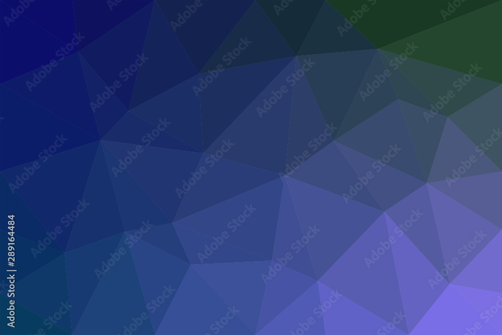 Poster geometrical abstract triangle tiled pattern background - vector graphic from triangles in colorful t