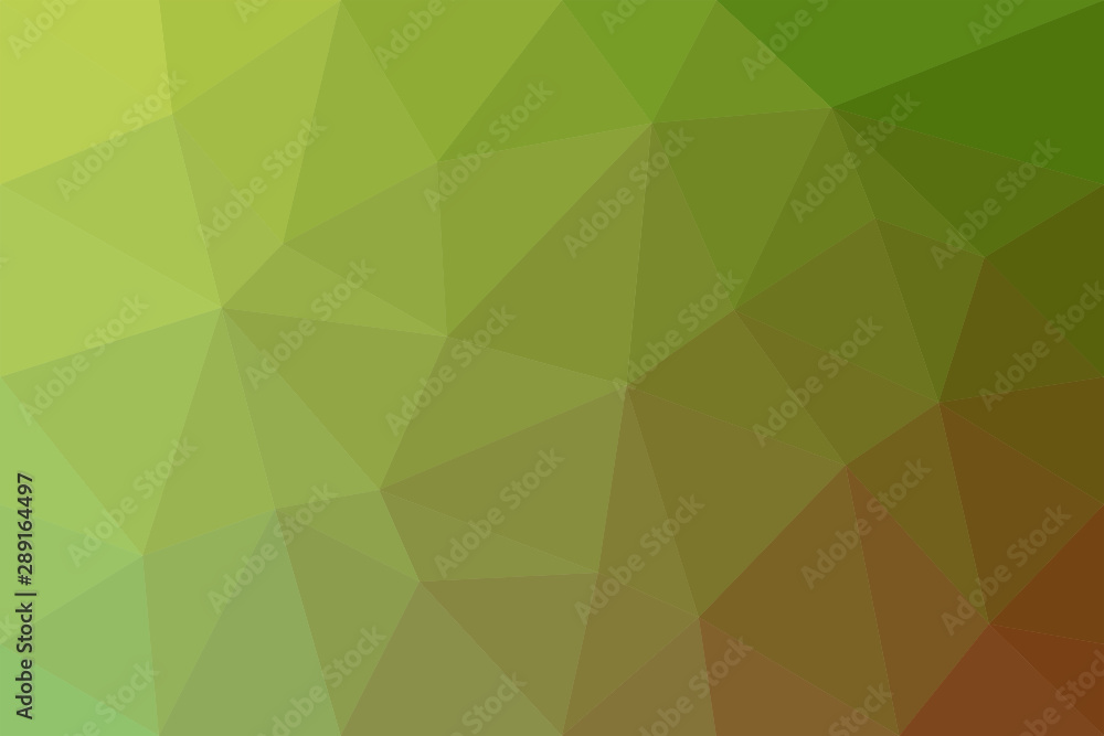 Poster geometrical abstract triangle tiled pattern background - vector graphic from triangles in colorful t