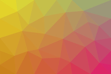 Geometrical abstract triangle tiled pattern background - vector graphic from triangles in colorful tones