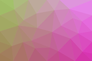 Geometrical abstract triangle tiled pattern background - vector graphic from triangles in colorful tones