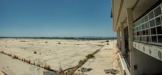 Impressions of the old Ellinikon Athens airport , abandoned in 2001 after the new Athens...
