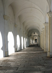 Ancient Arcades without people