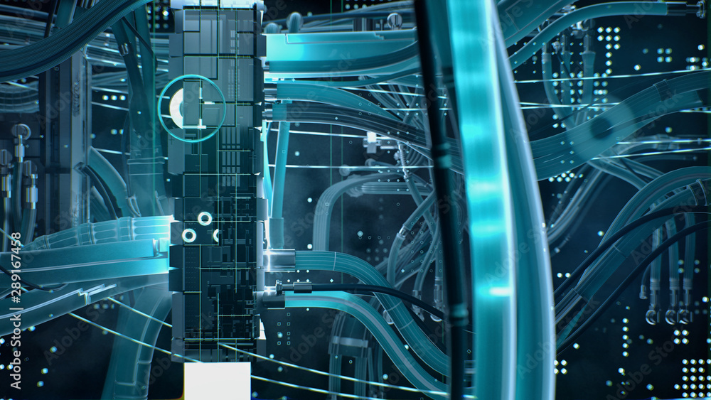 Aufkleber circuit board. electronic computer hardware technology. motherboard chip. tech science eda backgroun
