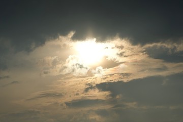 嵐の後の太陽