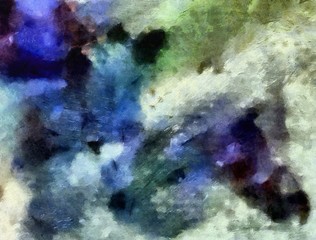 Abstract grunge texture background. Stock abstraction art on canvas. Realistic beauty digital painting. Amazing simple design pattern for backdrop. Macro template in oil. Splashes of paint.