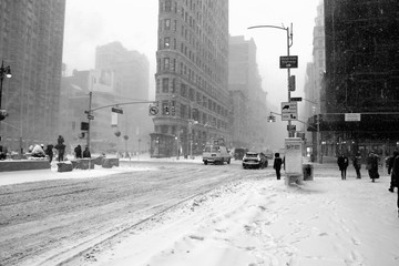 Snowy NYC