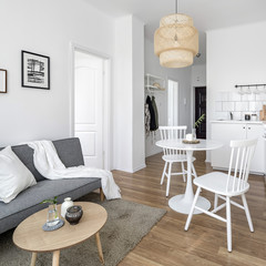 Open living room