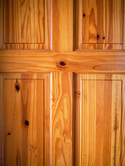 Cross shape on a door, Concept: religion, Warm tones.