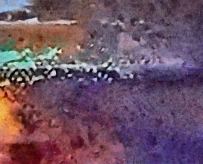 Detailed close-up grunge clouds abstract background. Dry brush strokes hand drawn oil painting on canvas texture. Creative simple pattern for graphic work, web design or wallpaper. Chaotic splashes.