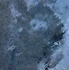 Detailed close-up grunge clouds abstract background. Dry brush strokes hand drawn oil painting on canvas texture. Creative simple pattern for graphic work, web design or wallpaper. Chaotic splashes.