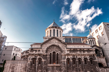 Fototapeta na wymiar Surp Krikor or St. Gregory Lusavorich Armenian Church, Istanbul
