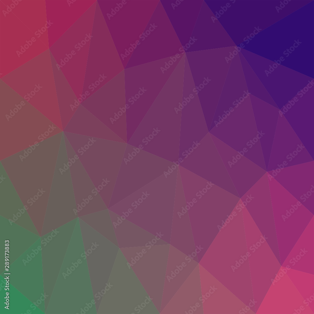 Poster geometrical abstract triangle tiled pattern background - vector graphic from triangles in colorful t