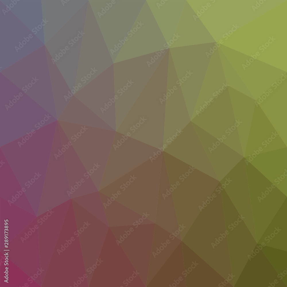 Poster geometrical abstract triangle tiled pattern background - vector graphic from triangles in colorful t