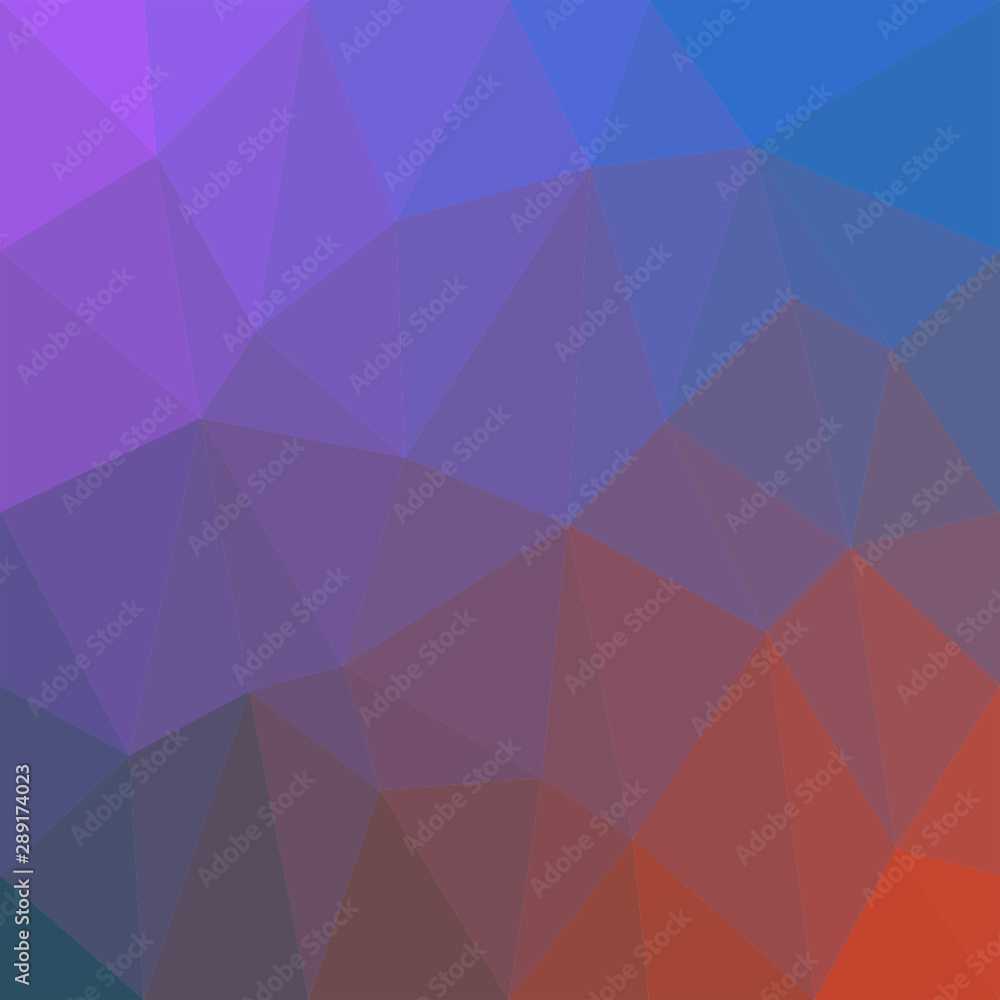 Poster abstract background with triangles