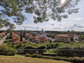 villaggio crespi panorama