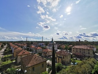 villaggio crespi panorama