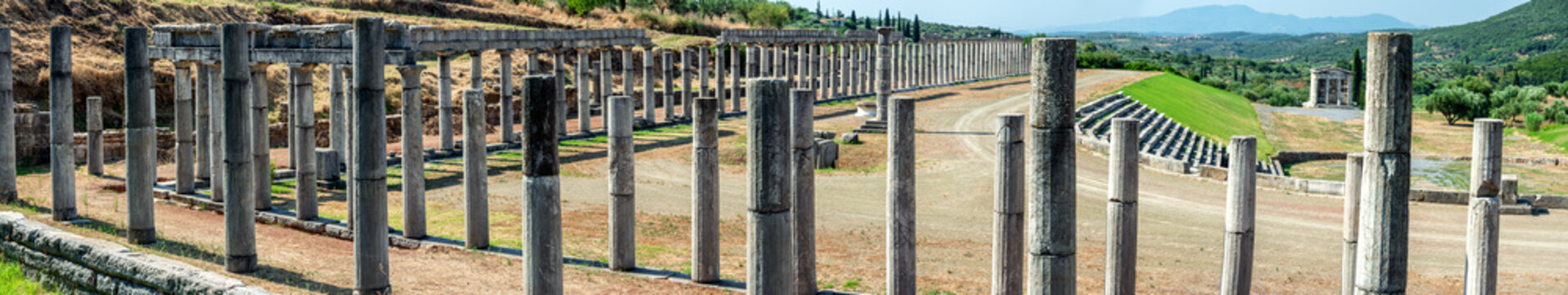 Ancient Greece. Archaeological Site of Ancient Messene. Asklepieion complex