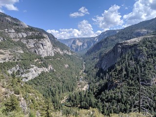mountain landscape in the alps mountains