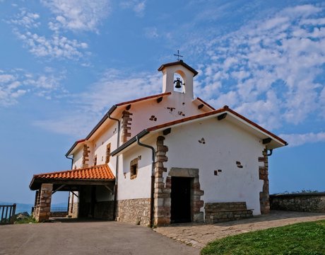 hermitage san telmo summer day in zumaia