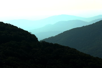 Landscapes of the Appalachian trail, Virginia