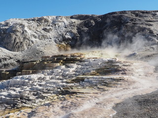 Terrasse Yellowstone - Wyoming