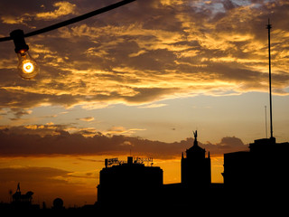 Sunset Madrid