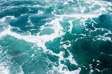 Teal Ocean Waves